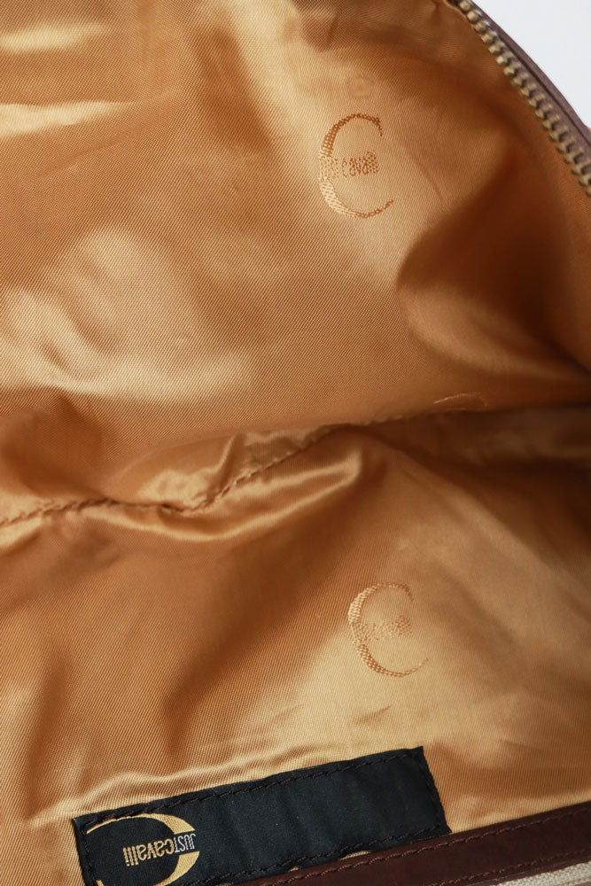 Just Cavalli 2000s Cowhair Shoulder Bag