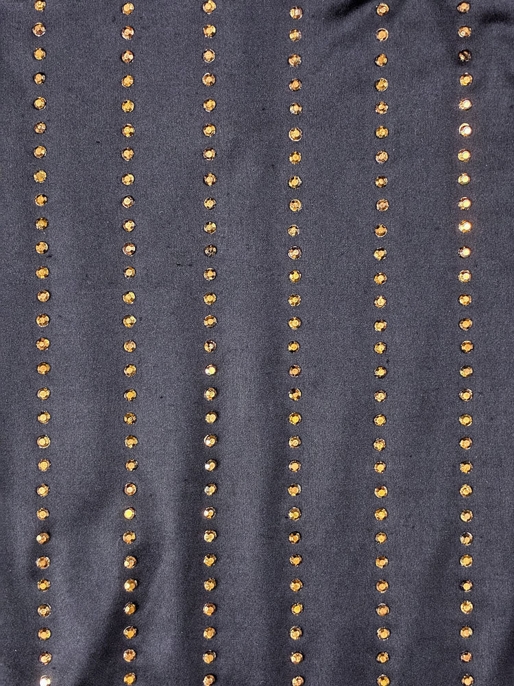 Dolce & Gabbana Intimo 2000s Studded Black Tank