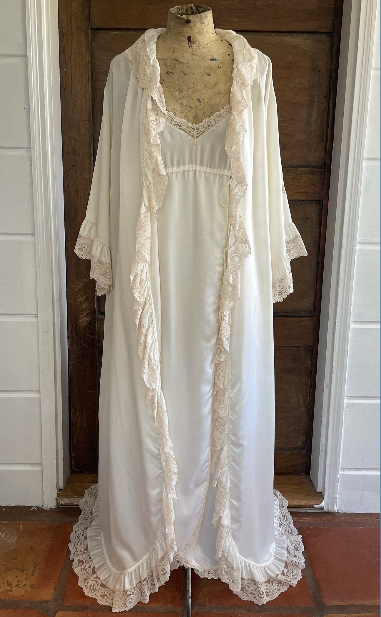 1980s Givenchy Nightgown and Robe