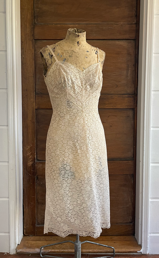 1950s Van Raalte Lace Slip