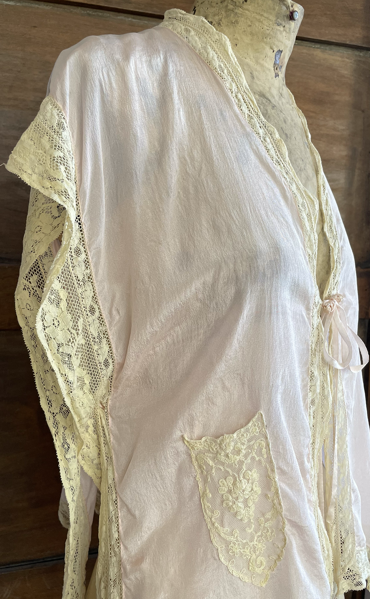 1920s/30s Silk Bed Jacket