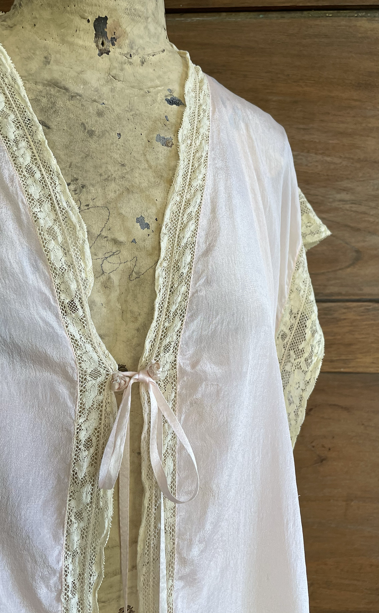 1920s/30s Silk Bed Jacket