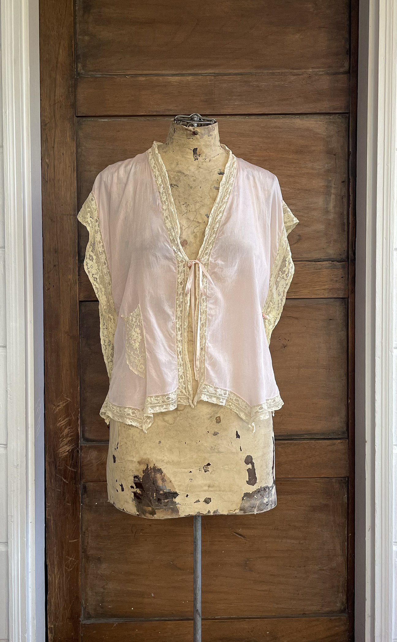 1920s/30s Silk Bed Jacket