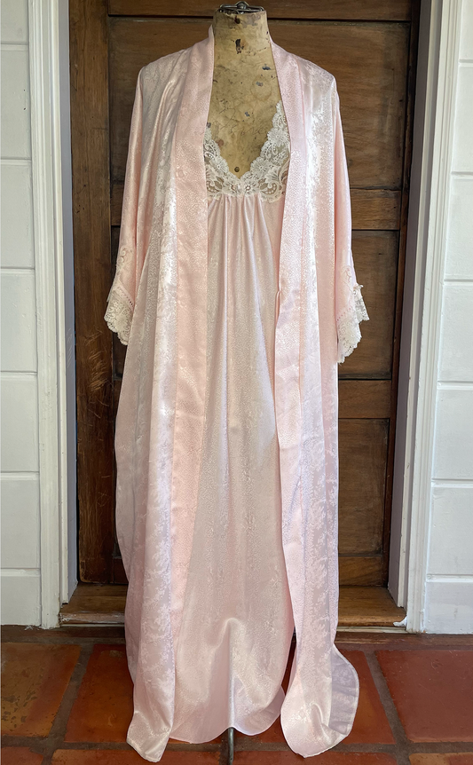 1970s Christian Dior Nightgown and Robe