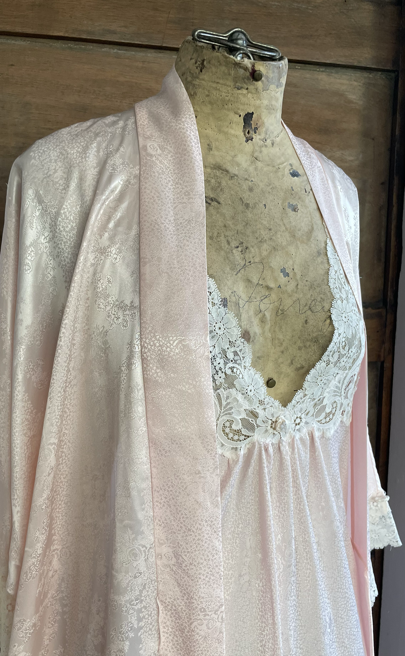 1970s Christian Dior Nightgown and Robe