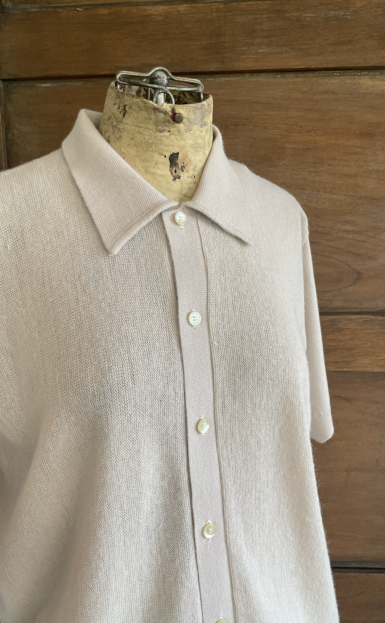 1960s Short Sleeve Knit