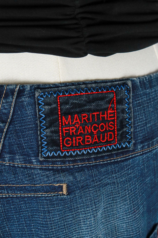 Marithé + François Girbaud Late 90s Cropped Moto Jeans