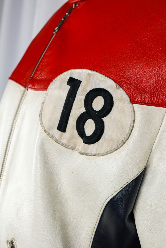 Vera Pelle Audace Corse Racing Leather Jacket