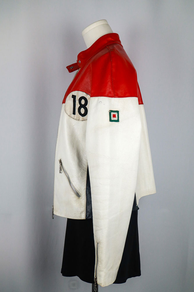 Vera Pelle Audace Corse Racing Leather Jacket