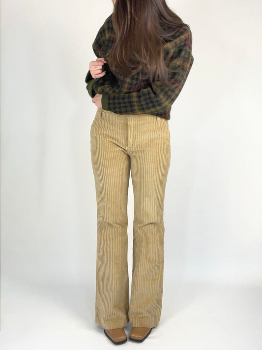 Deadstock Vintage Tan Cord Pants